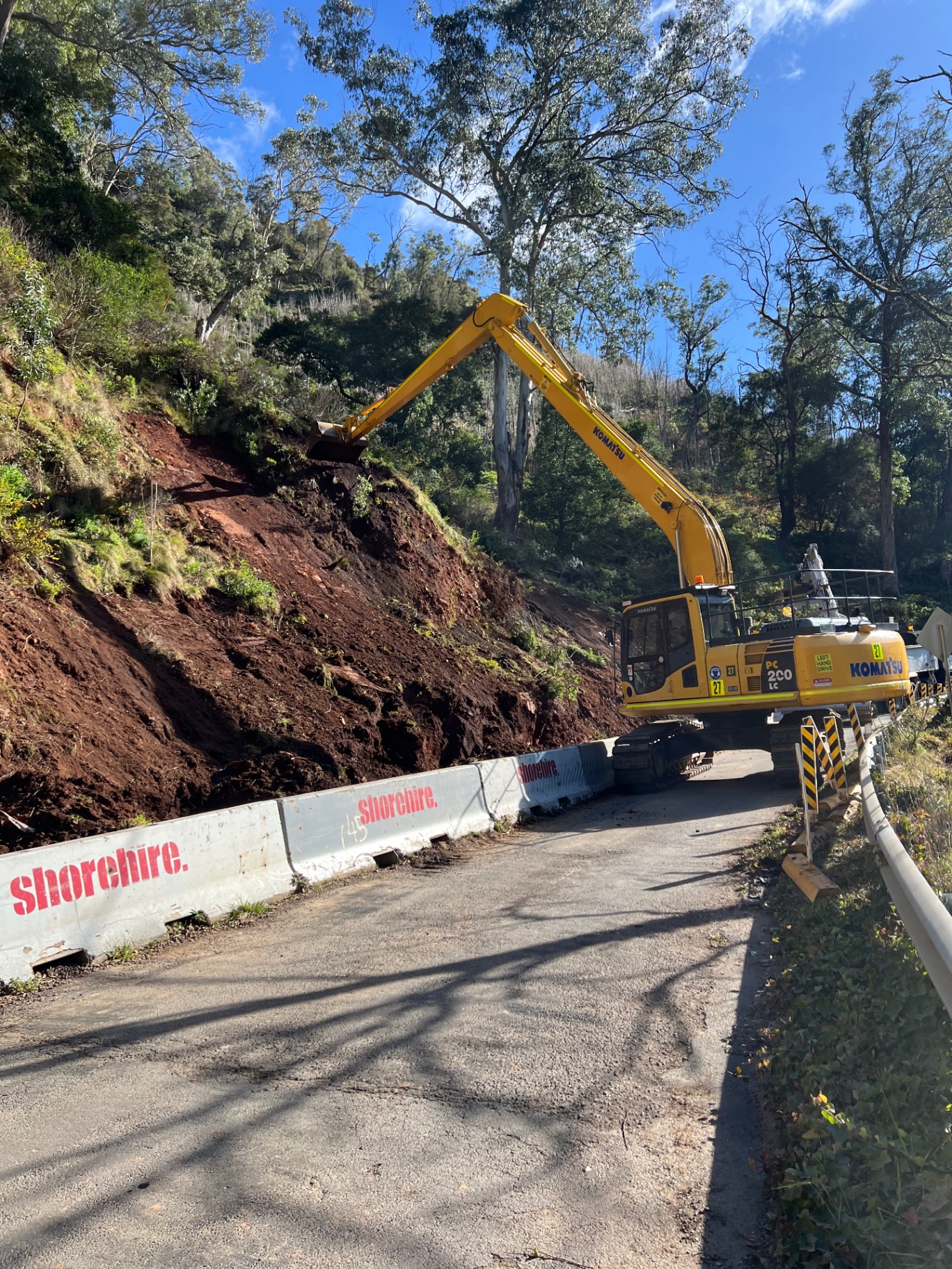 Excavation work in the Illawarra region